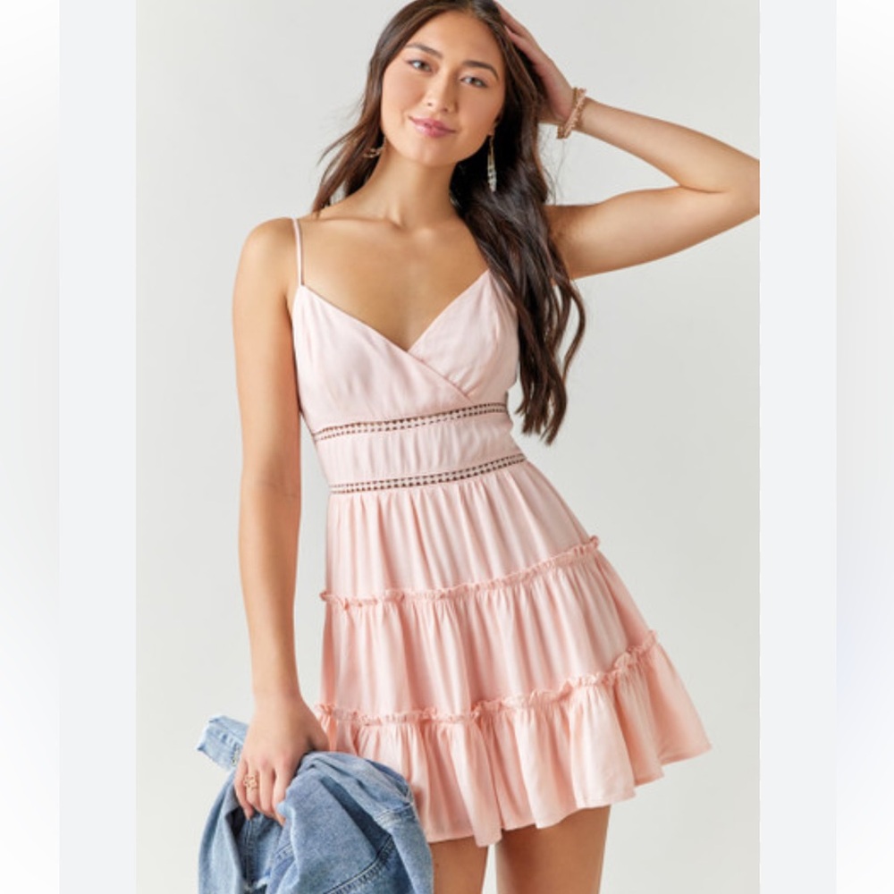Ruffle Tiered Mini Dress